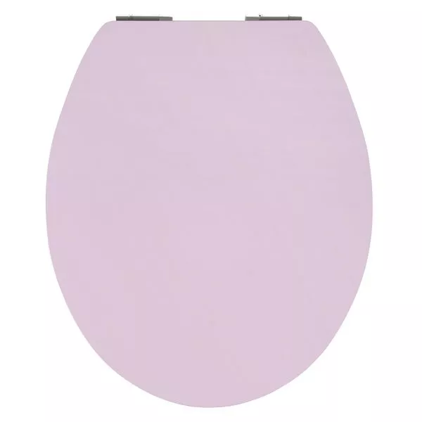 WC-Sitz Holzkern Trend Soft Touch rosa SSK, Fast-Fix, bis 200kg