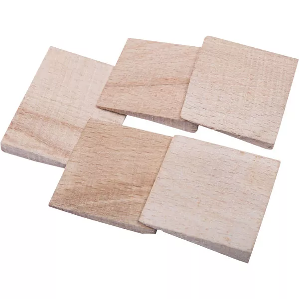 Stielkeile Holz, sort. 5 St.