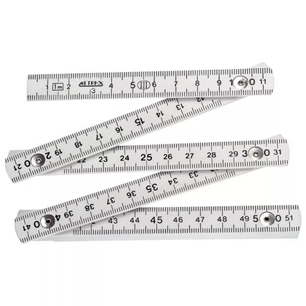 Glasfaser-Gliedermaßstab 1m