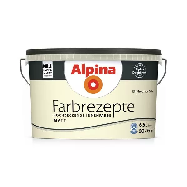 Wandfarbe Farbrezepte Ein Hauch Gelb6,5L