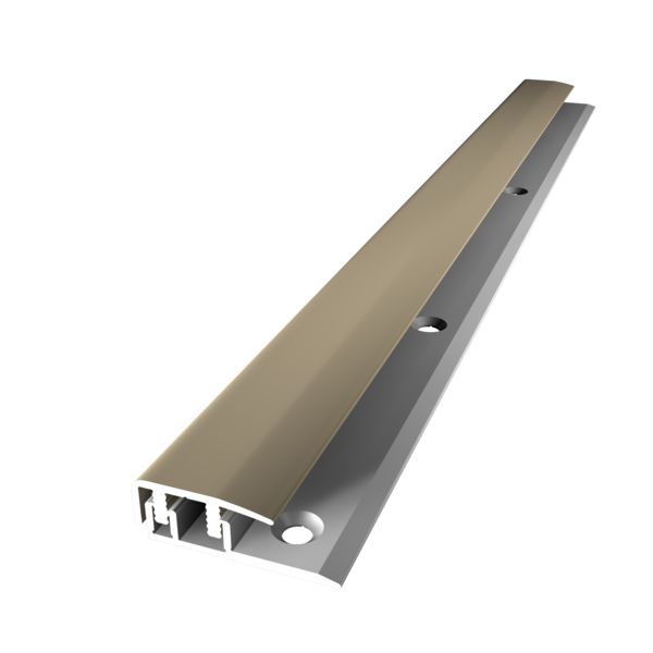 Endprofil PF 577V sand 100 cm Premium Click Vinyl Aluminium eloxiert