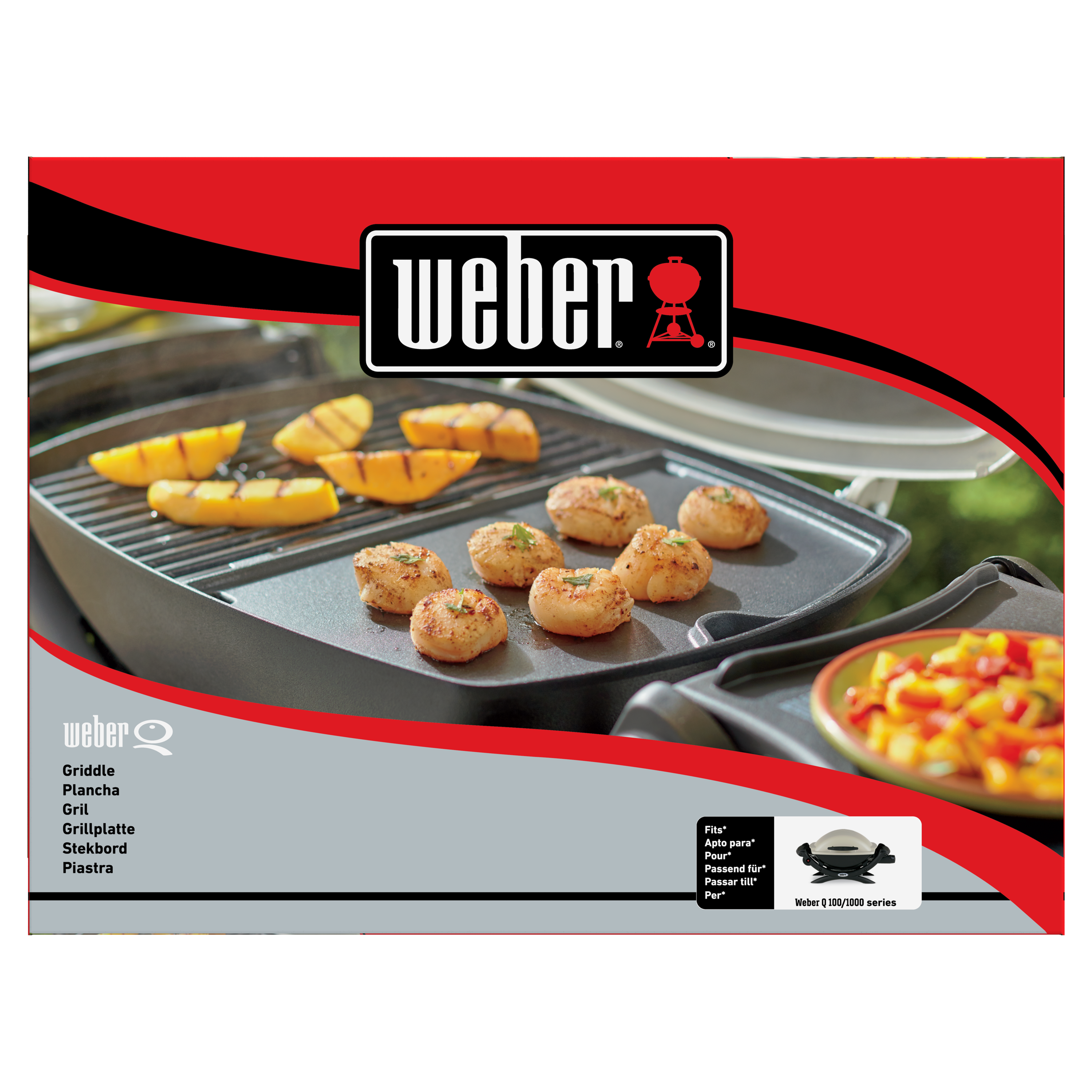 Weber Grillplatte für Q 1000 Serie