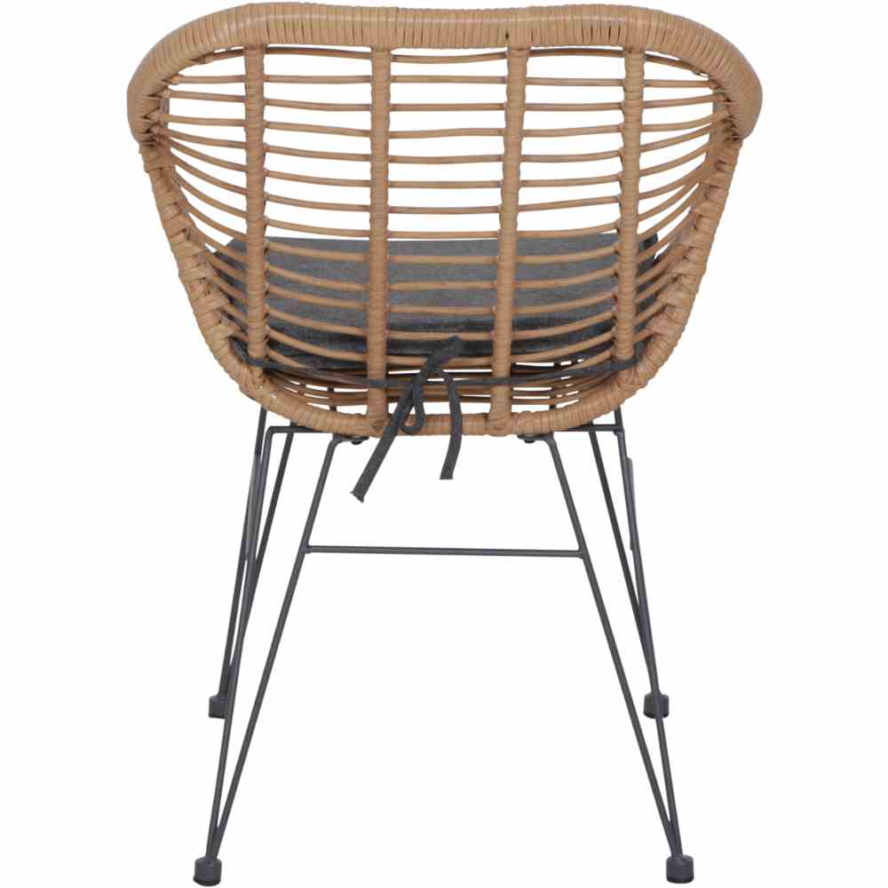 Siena Garden Balkon-Set Tiros 3-tlg. inkl. Kissen, Natur/Anthrazit Siena Garden Balkon-Set Tiros 3-tlg. inkl. Kissen, Natur/Anthrazit