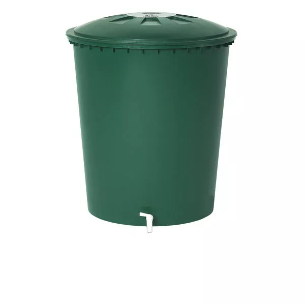 Regentonne komplett grün 310l