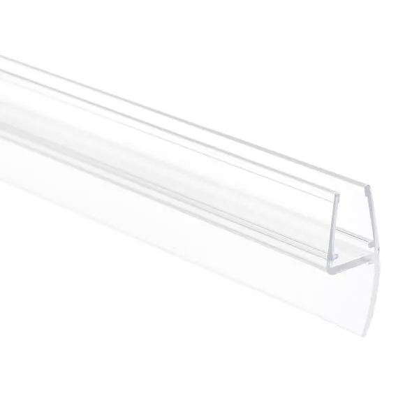 Tür-Spaltdichtung Lippendichtung hinten 2er L2000mm, f. Glasstärke 6-8mm