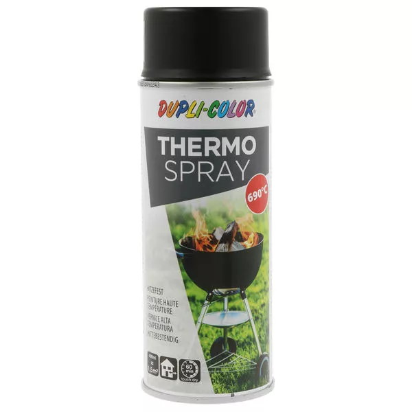 Sprühlack Thermo 690°C schwarz 400ml DUPLI-COLOR