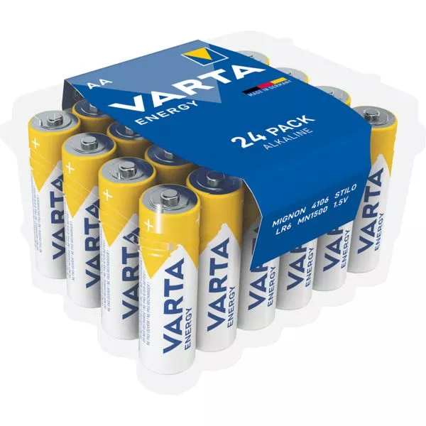 Batterie Energy AA 24er Varta im Value Pack