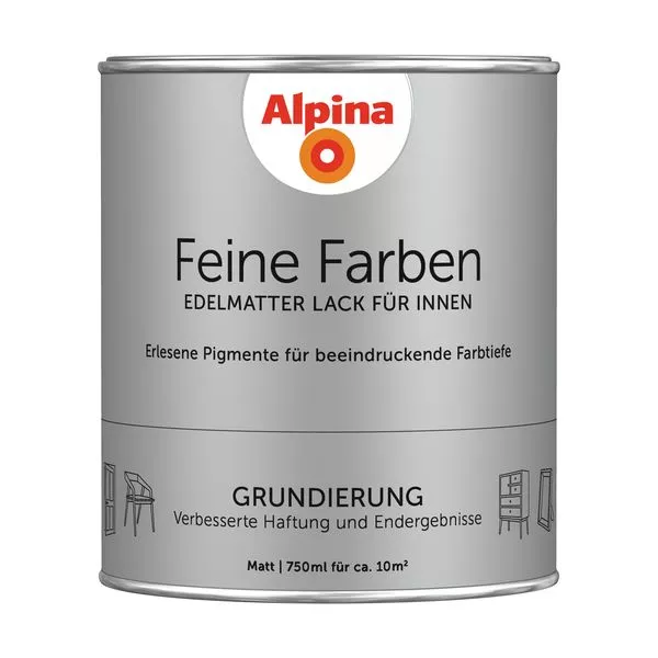 Buntlack Grundierung matt 750ml Feine Farben