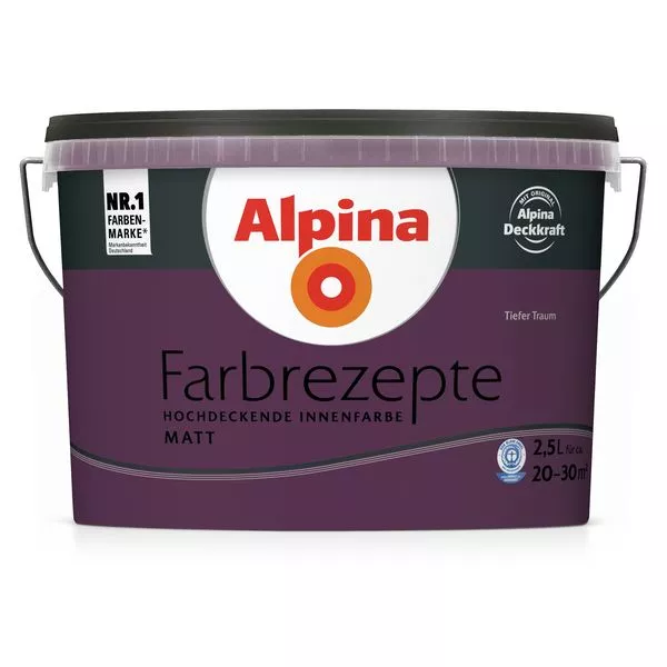 Wandfarbe Farbrezepte Tiefer Traum 2,5L