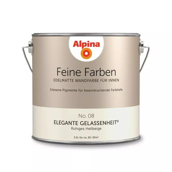 Wandfarbe Elegante Gelassenheit 2,5L Feine Farben