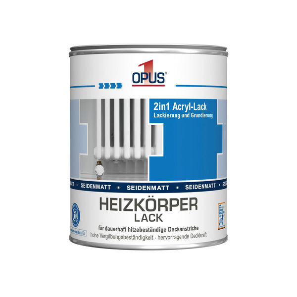 OPUS1 Heizkörperlack sdm 0,75L wasserverdünnbar