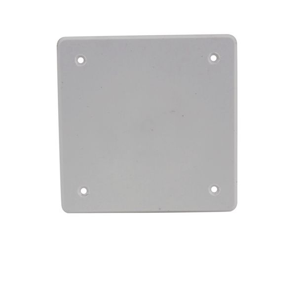 Deckel für UP-Abzweigkasten weiß 80x80mm
