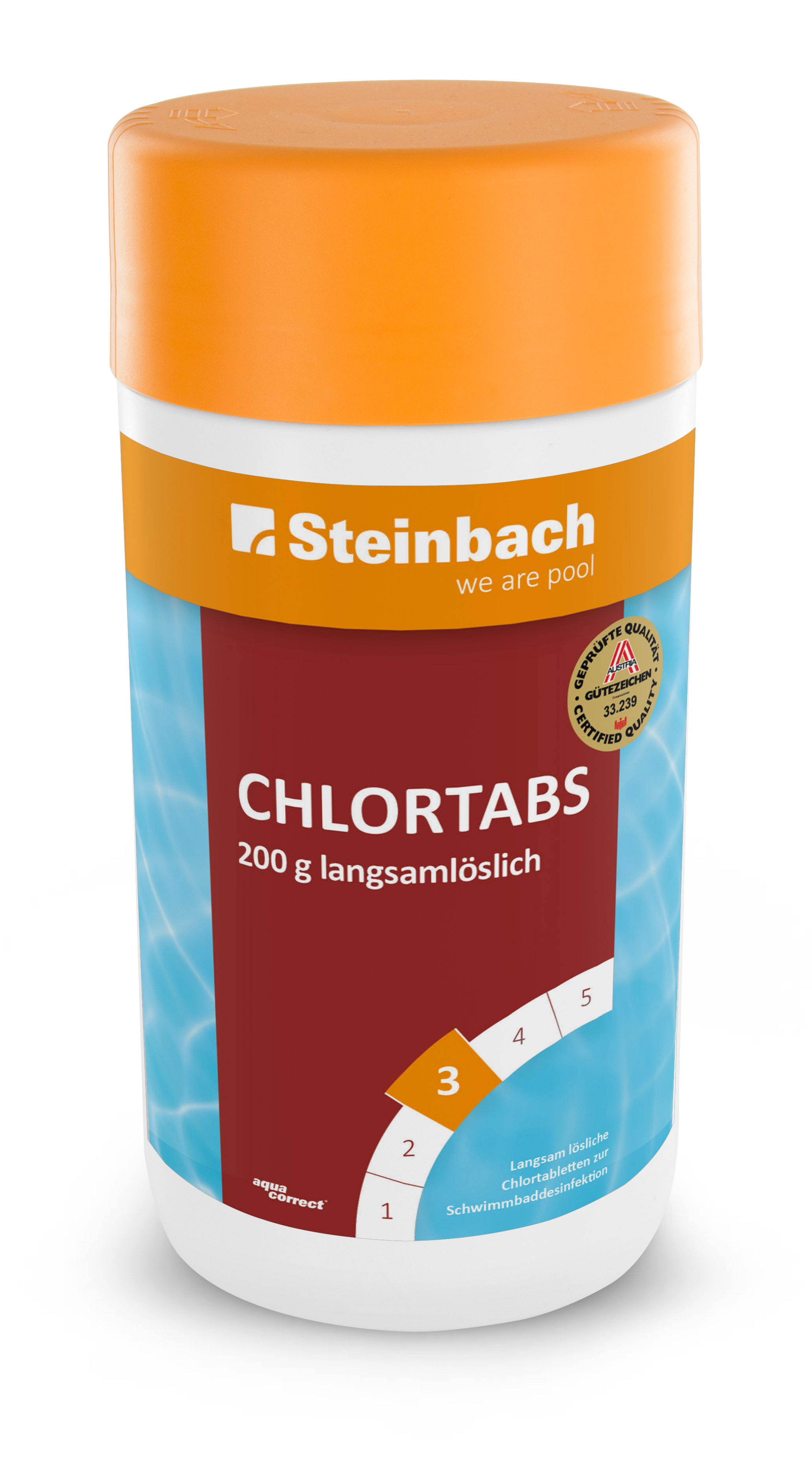 Steinbach Chlortabs 200g langsamlöslich, 1 kg