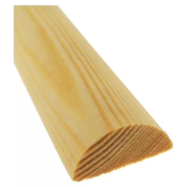 Halbrundstab Kiefer 13x28x900mm