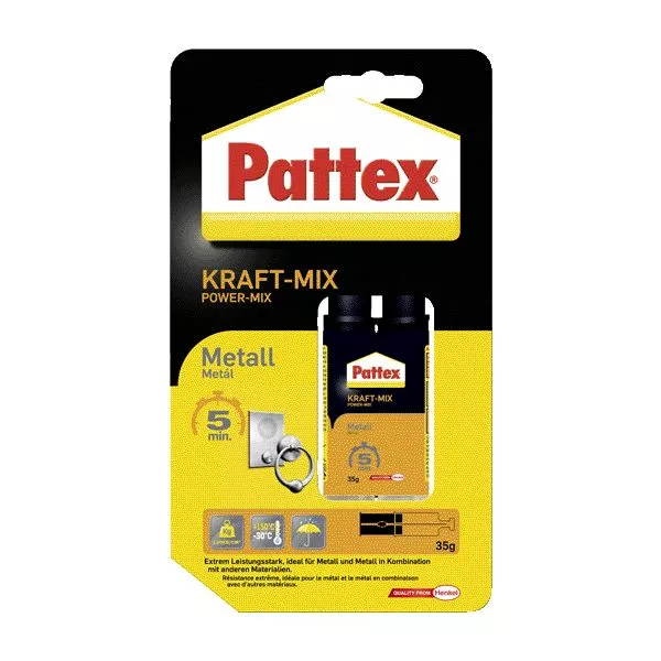 Pattex Kraft Mix Metall Spritze 35g