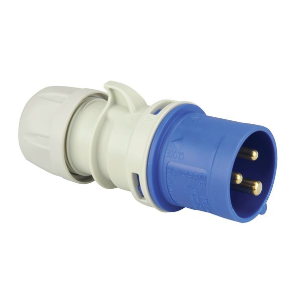 Stecker Caravan-CEE blau/grau 16A