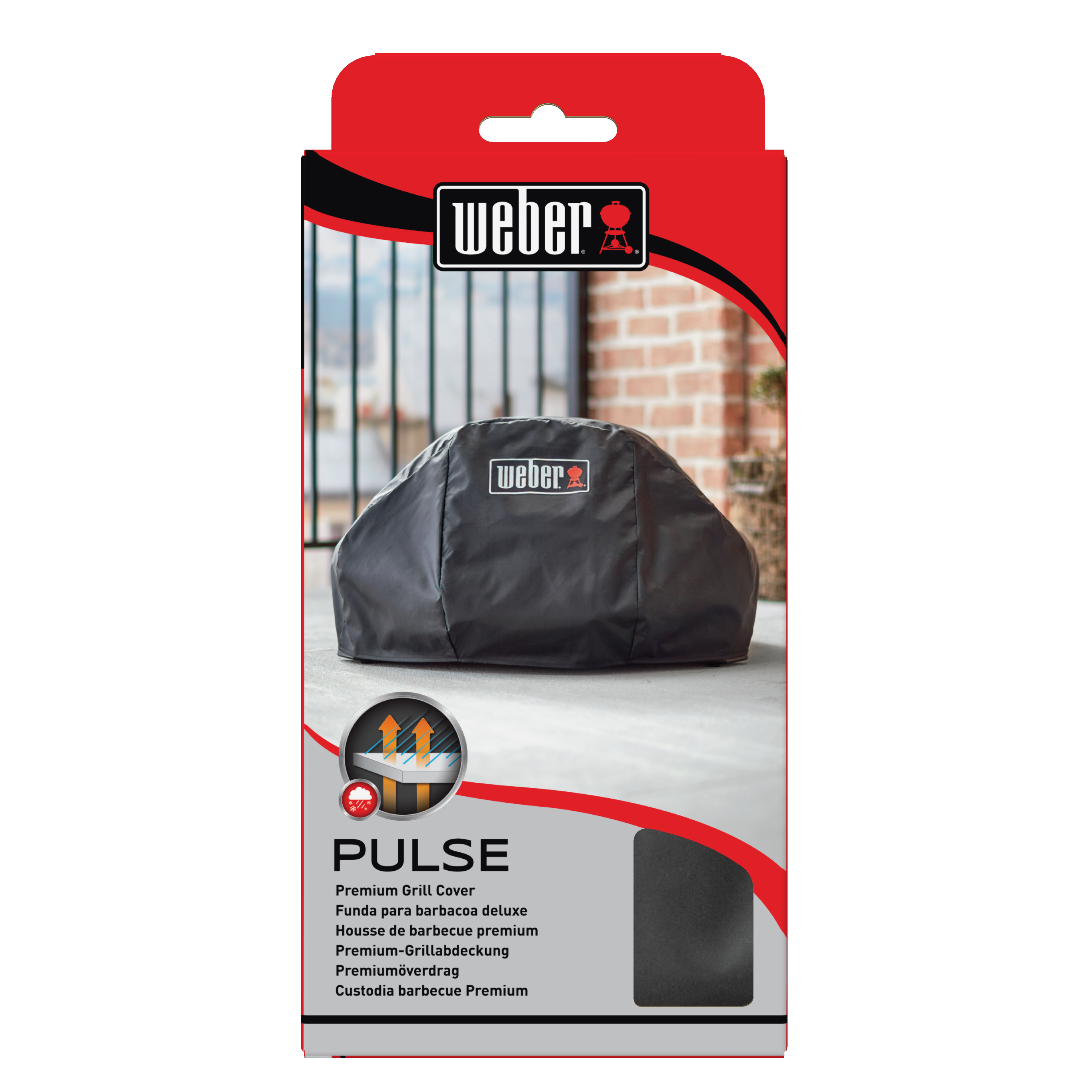 Weber Premium Abdeckhaube für Pulse 2000