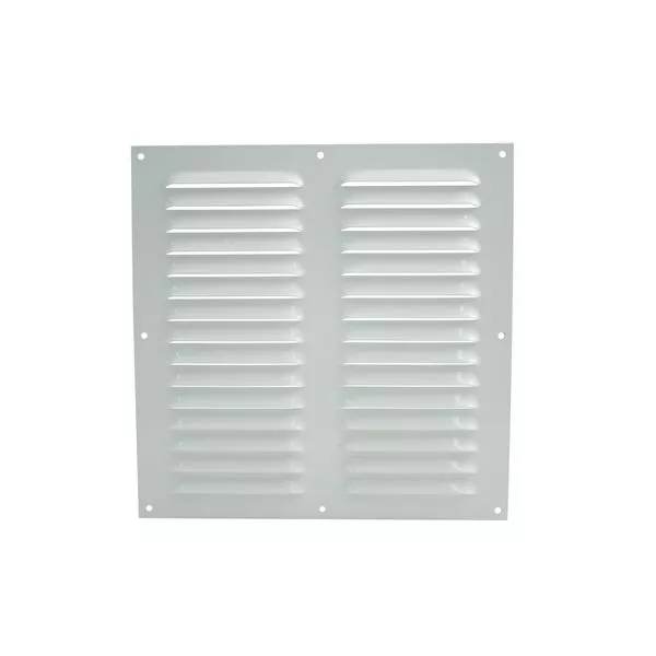 Aluminium Gitter 300x300 weiß