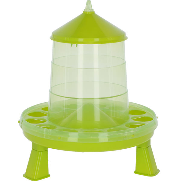 Futterautomat für 2,4l/2kg mit Füßen, für Geflügel