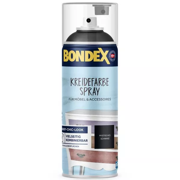 Bondex Kreidefarbe mysti. schwarz 400ml Spray