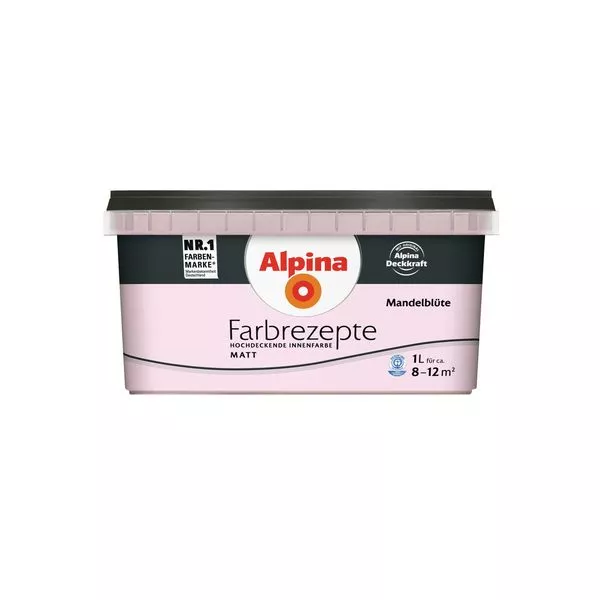 Wandfarbe Farbrezepte Mandelblüte 1L