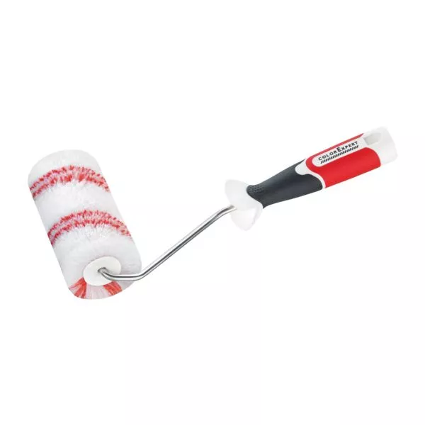 Farbroller WallStar rau 12cm 3K Griff abgewinkelt