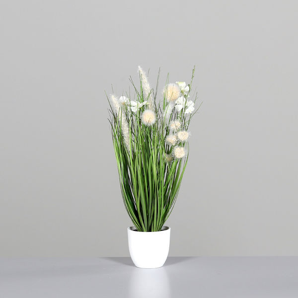 Wiesenblumen 40cm cream