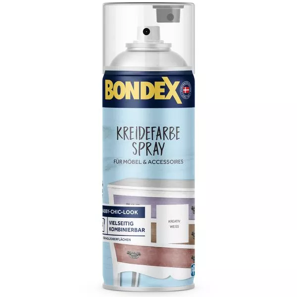 Bondex Kreidefarbe kreativ weiß 400ml Spray