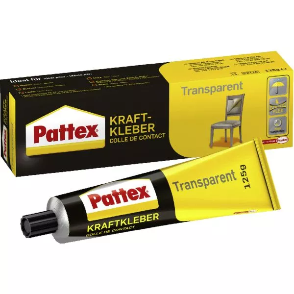 Pattex transparent Tube 125g