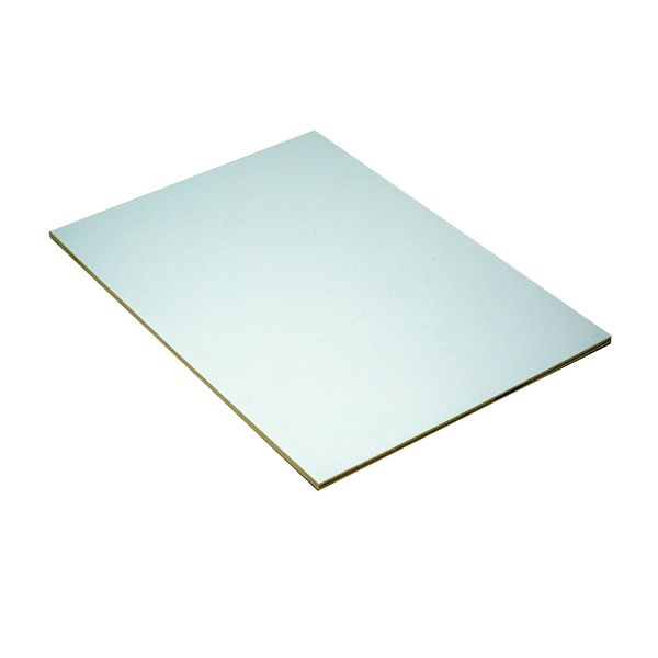 Sperrh. Pappel E1 eins.weiß 1200x600x4mm PVC EN 636-1  EN 635-2