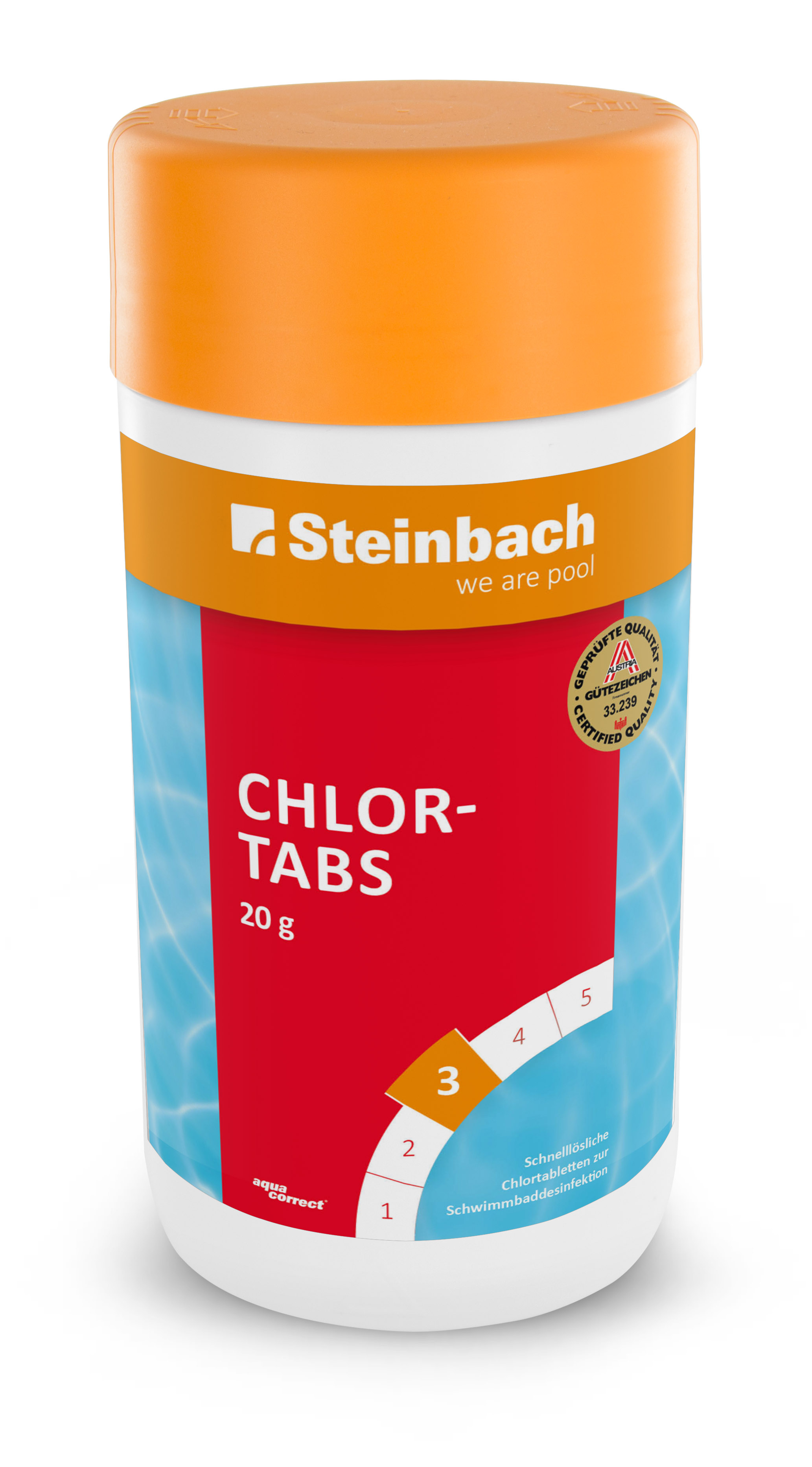 Steinbach Chlortabs 20g organisch, 1 kg