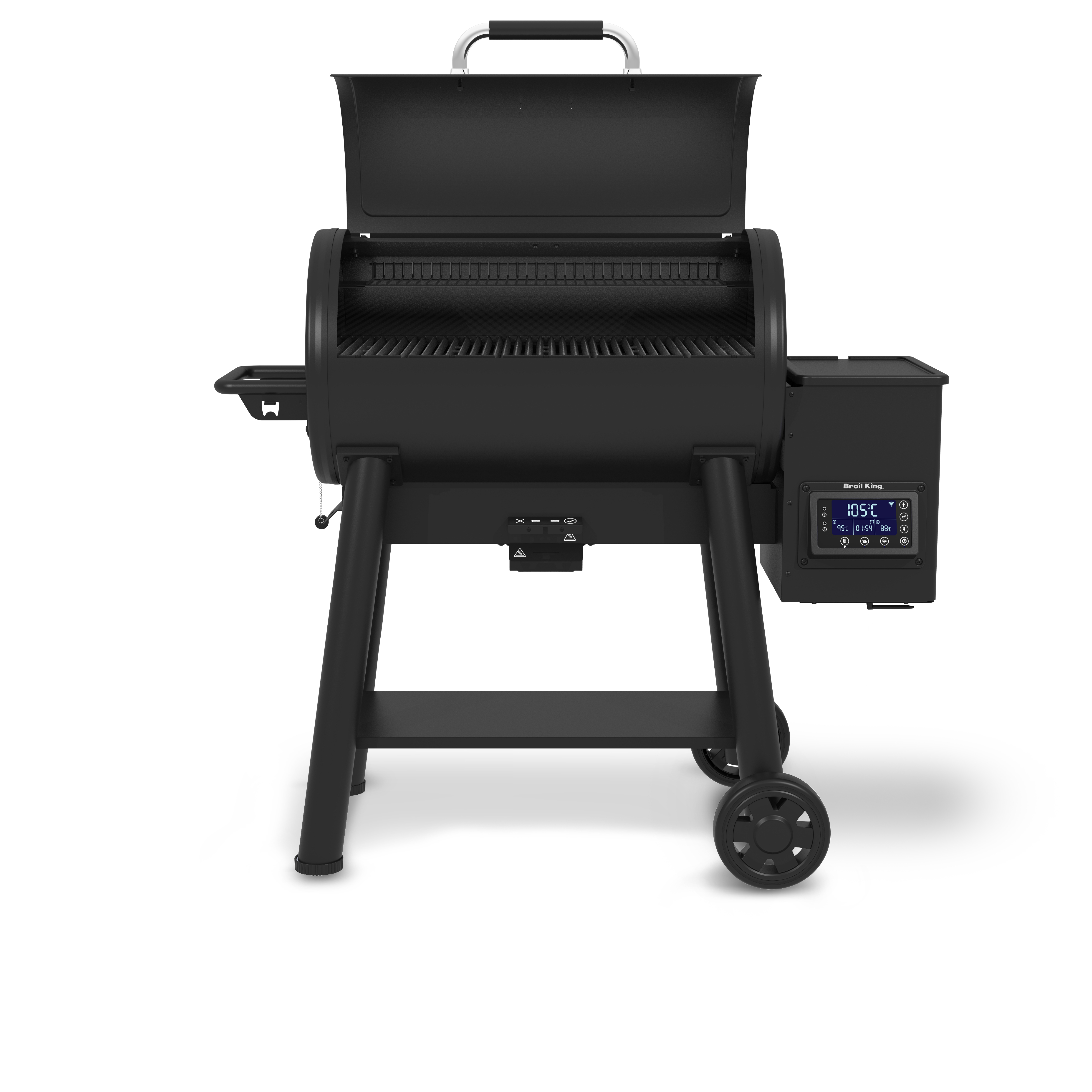 Broil King Crown Pellet 500, Pelletgrill / Smoker, Schwarz