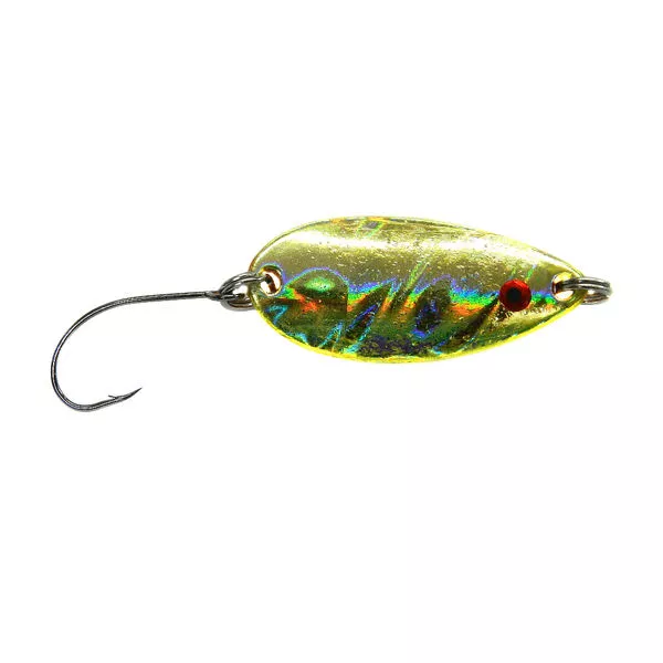 Trout Spoon Wave gol-gelb/kupf 4,2g