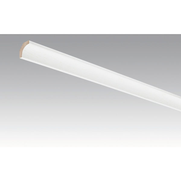 Hohlkehlleiste Weiß Relief 2380x22x22