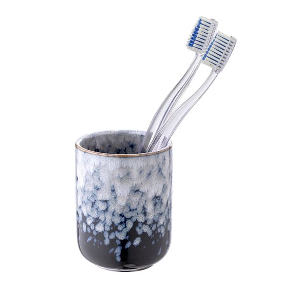 Zahnputzbecher Rosali Keramik blau WT-ACC