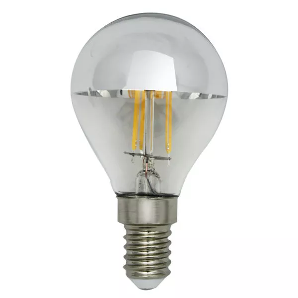 Leuchtmittel LED Filament  P45 SV 4W Kopfspiegel E14/827