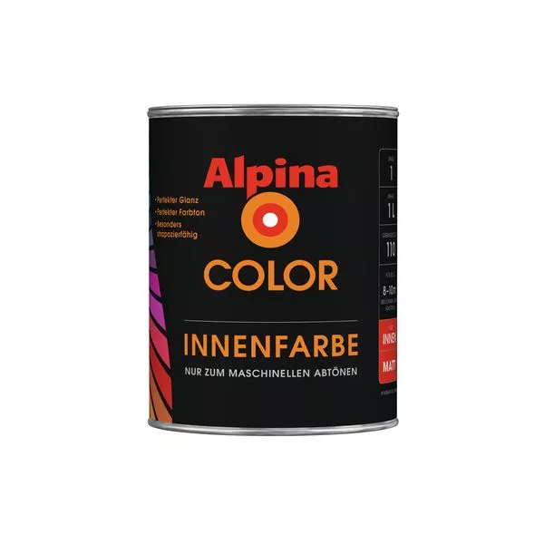 Alpina Innenfarbe matt Basis3 1L Color Tinting