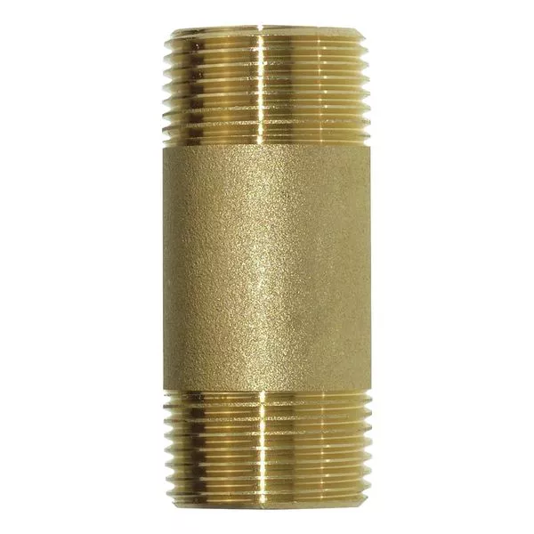 Rohrnippel Messing R1x80mm