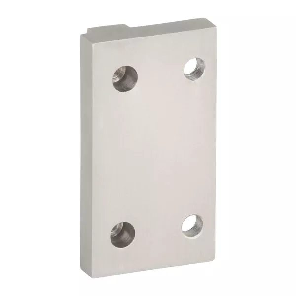 Deckenträger Design 11mm edelst-optik für Ø16, Ø20, Ø25, 18x18mm