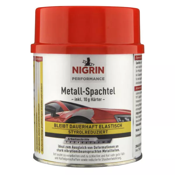 Metallspachtel NIGRIN 500g PERFORMANCE
