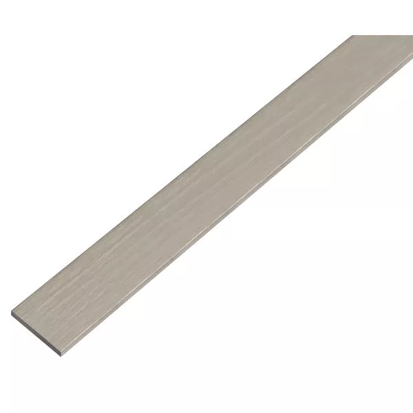 Flachst. sk Alu VA-Des. dkl. 25x2x1000mm