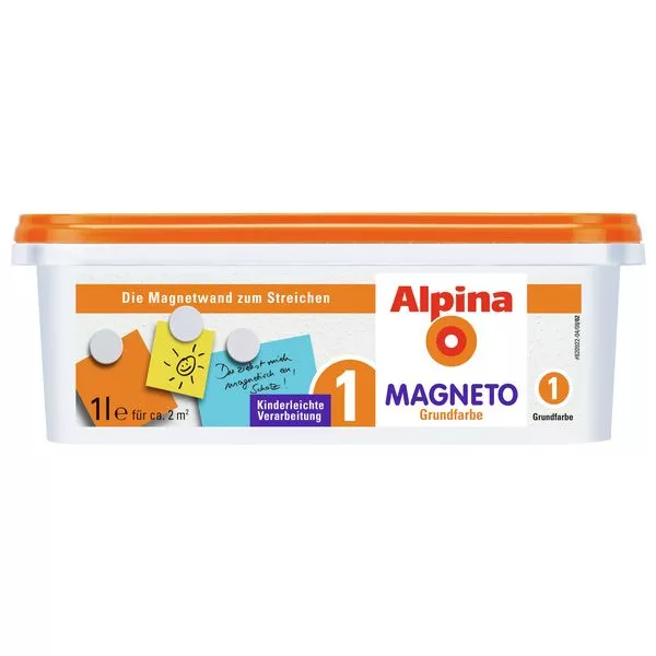 Alpina Magnetfarbe Magneto Grundfarbe 1L
