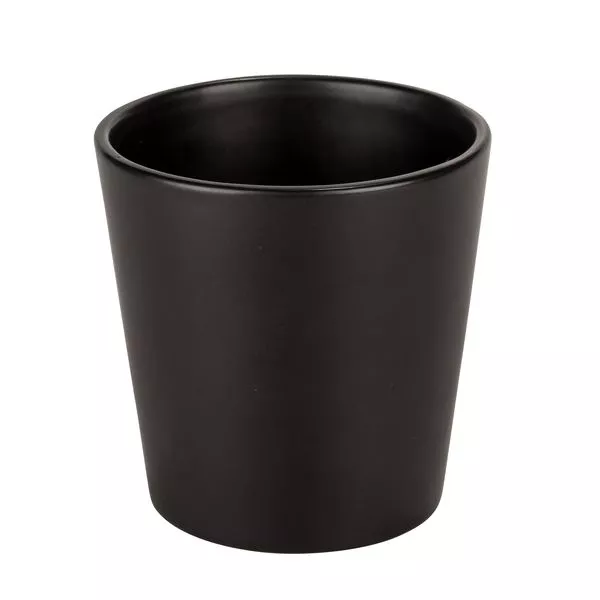 Kräutertopf schwarz