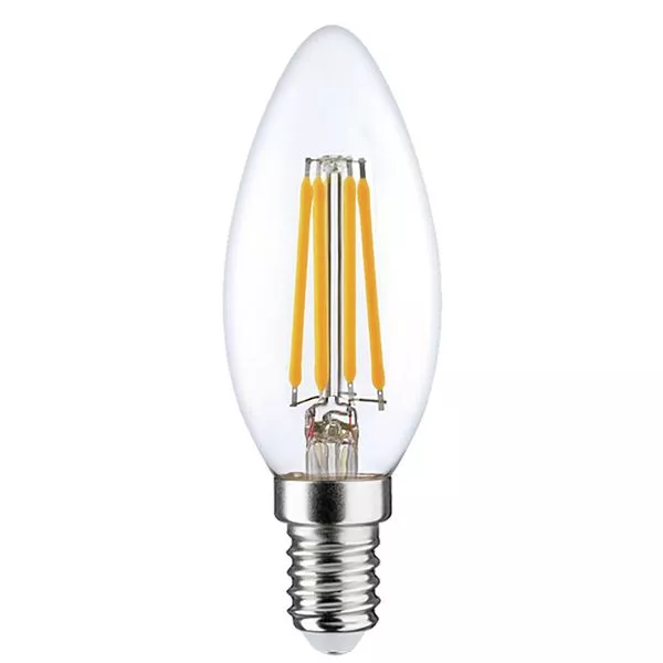 Leuchtmittel LED Fil. Candle C35 6,5W LIGHTME 810lm  E14/827
