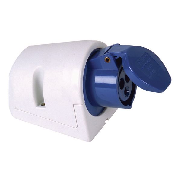 Wandsteckdose Caravan-CEE 16A 3-polig