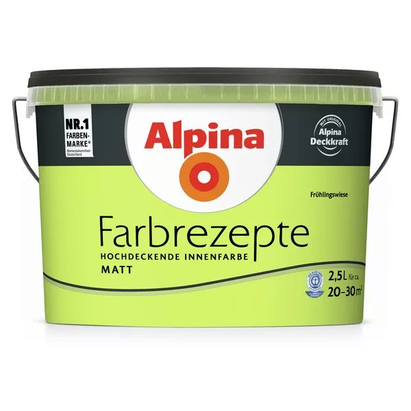 Wandfarbe Farbrezepte Frühlingswiese2,5L