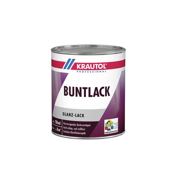Buntlack glänzend tiefschwarz 0,75l RAL 9005