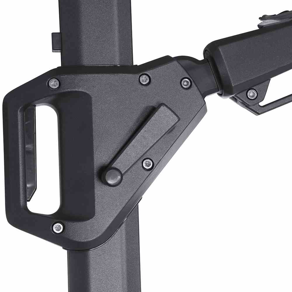Siena Garden Ampelschirm Sunset N+ Ø3,5 m, Anthrazit