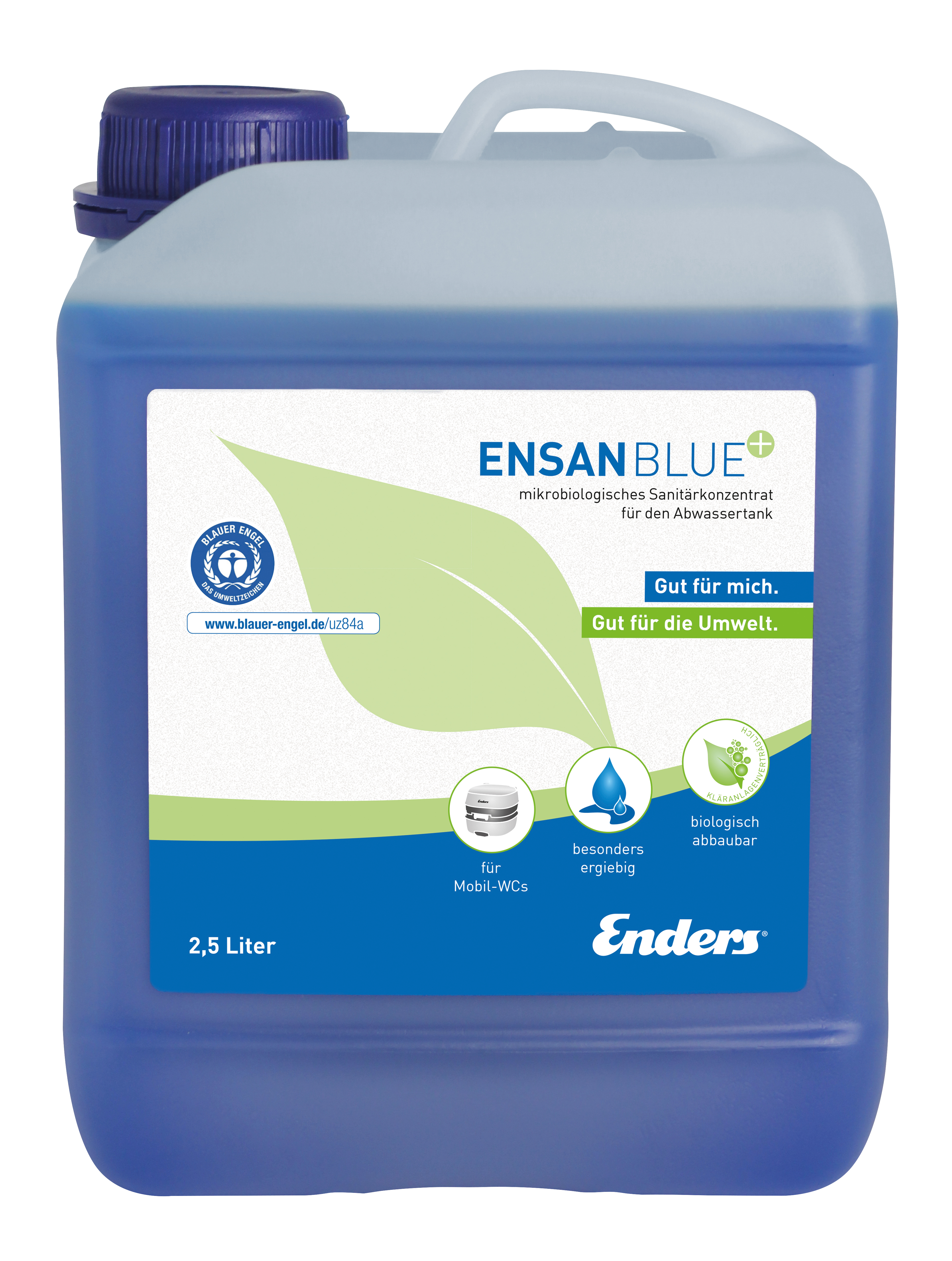 Enders Sanitärkonzentrat Ensan Blue + 2,5 L