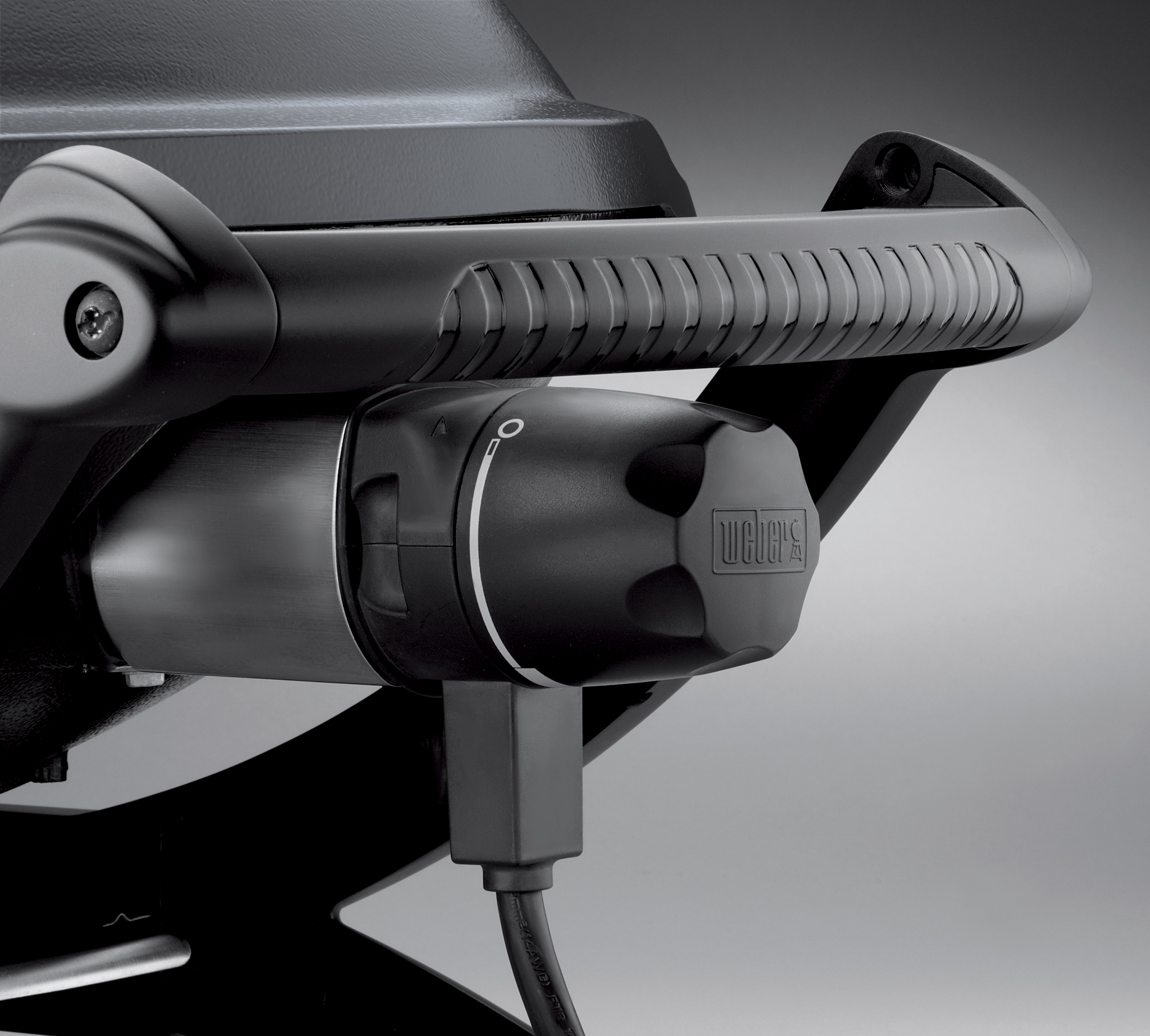 Weber Q2400, Elektrogrill, Dunkelgrau